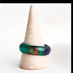 Colorful Acrylic Band Ring